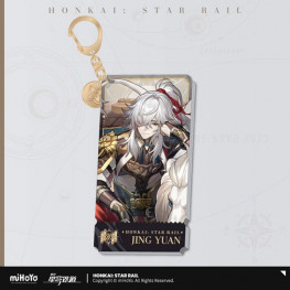 Honkai: Star Rail Character Acrylic klúčenka Jing Yuan 9 cm